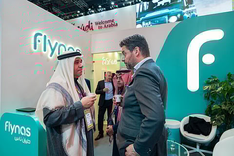 خلال مشاركة طيران ناس في معرض لندن للسفر العالمي 2023