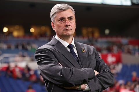 المدير الفني لنادي أوراوا ريدز الياباني ماسيج سكورزا