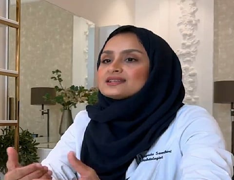 الفتاة والطبيبة السعودية «ميادة»