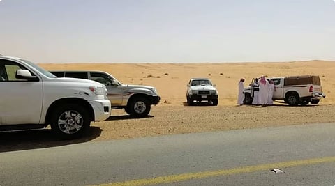 فريق «إنجاد» يُعلن عن مفقودين بالقرب من الصمان التابعة لمنطقة الرياض