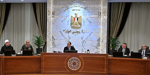 خلال اجتماع مجلس الوزراء المصري