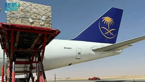 وصول الطائرة الإغاثية السعودية الـ15 حاملة مساعدات للشعب الأوكراني