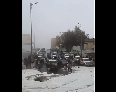 معركة بكرات الثلج