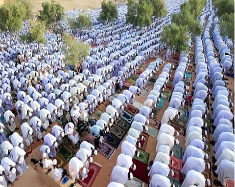 صلاة عيد الفطر (أرشيفية)