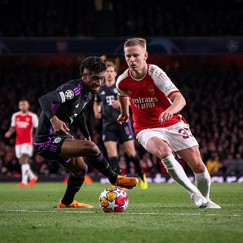 آرسنال يتعادل مع بايرن ميونخ