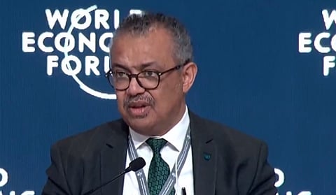 مدير منظمة الصحة العالمية تيدروس أدهانوم
