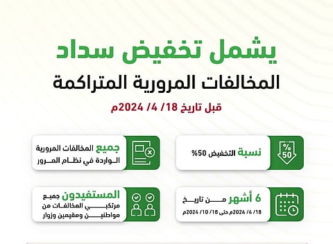 تخفيض المخالفات المرورية