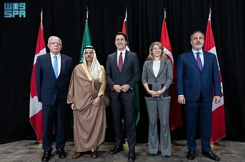 المحطة الـ 12.. وفد اللجنة الوزارية من «القمة العربية الإسلامية» يصل بروكسل