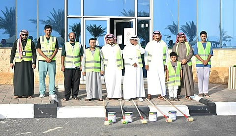 «أمانة جازان» تنفذ مبادرة «المراقب المجتمعي» لرصد التشوهات البصرية في مركز الشقيق