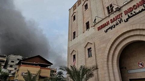 المستشفى الإندونيسي بمدينة رفح