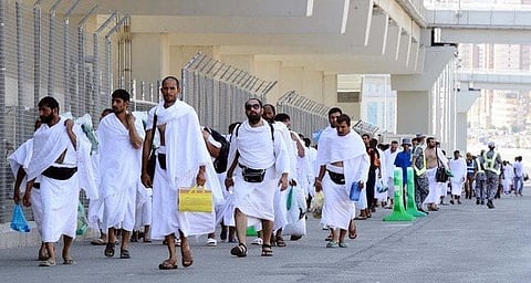 حجاج بيت الله الحرام