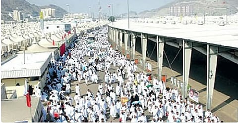 كشافة تعليم الطائف تكثف أعمالها الإنسانية قي مشعر منى