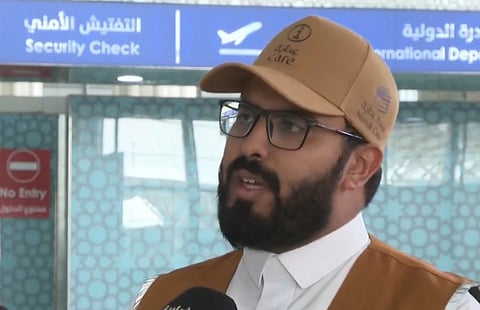 مدير فرع جمعية هدية الحاج والمعتمر م. أنس السهلي