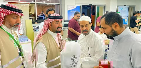 «الشؤون الإسلامية» تستقبل أكثر من 650 حاجاً عبر منفذ جسر الملك فهد