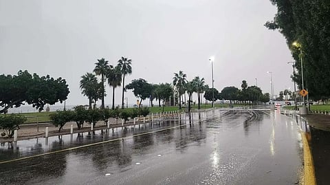 «الأرصاد»: أمطار غزيرة على منطقة عسير