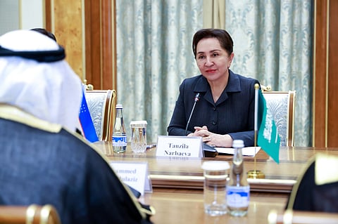 وفد أعضاء مجلس الشورى يلتقي رئيسة مجلس الشيوخ في جمهورية أوزبكستان