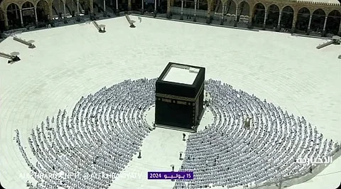 تعامد الشمس على الكعبة المشرفة