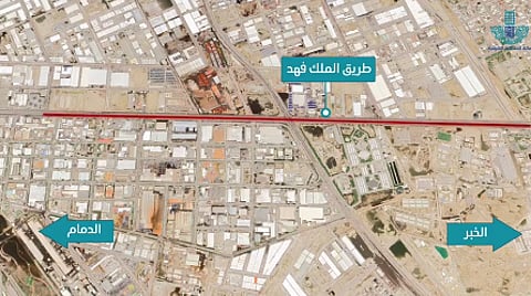 إغلاق طريق الملك فهد