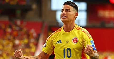 قائد منتخب كولومبيا خاميس رودريغيز