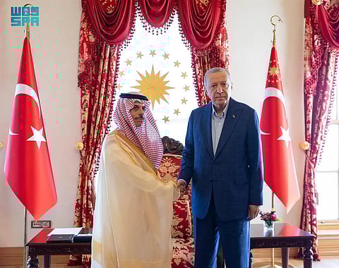 الرئيس التركي يستقبل وزير الخارجية.. ويستعرضان تطوير العلاقات في مختلف المجالات بين البلدين