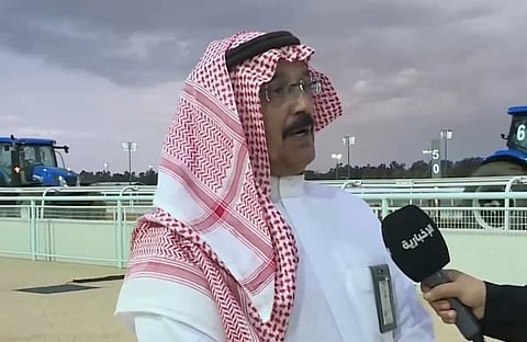 رئيس لجنة المسابقات والتحكيم في سباقات الطائف للفروسية مخلد العتيبي