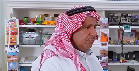 مخلد الشراري صاحب متحف أثري بطبرجل