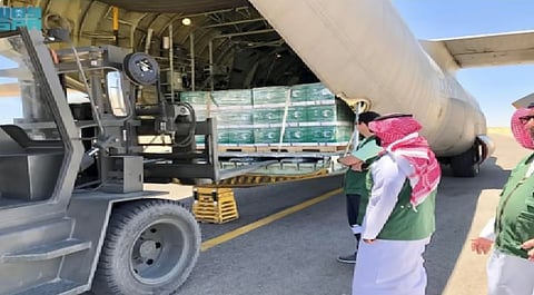 الدعم السعودي الإغاثي