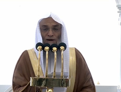 خطيب المسجد الحرام الشيخ د. فيصل غزاوي