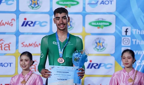الدراجات السعودية تواصل حصد الميداليات القارية في كأس آسيا للمضمار 2024
