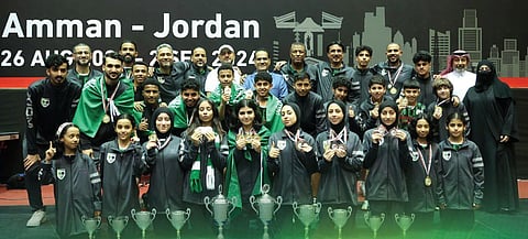 المنتخب السعودي لكرة الطاولة يحصد 17 ميدالية في بطولة غرب آسيا بالأردن