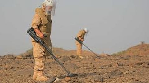 «سلمان للإغاثة» ينتزع 1.384 لغمًا عبر مشروع «مسام» في اليمن خلال أسبوع