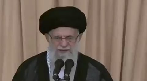 المرشد الأعلى الإيراني علي خامنئي