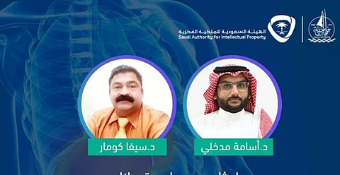 الباحثان من كلية الصيدلة د. أسامة علي مدخلي ود. سيفا كومار