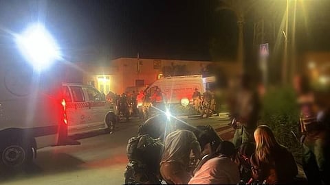 انفجار المسيرة في بنيامينا