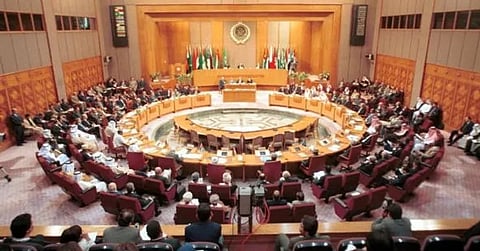 اجتماع سابق بجامعة الدول العربية
