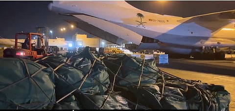 اليوم.. مركز الملك سلمان للإغاثة يسيّر الطائرة الإغاثية التاسعة إلى لبنان