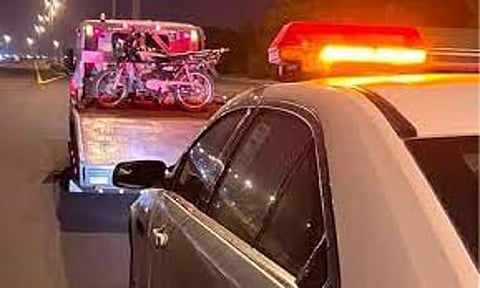 ضبط 7654دراجة آلية مخالفة خلال أسبوع