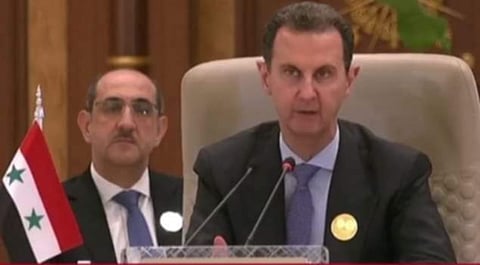 الرئيس السوري: الأولوية الآن إيقاف المجازر والقتل وأن يحظى الفلسطينيين بحقهم في الحياة