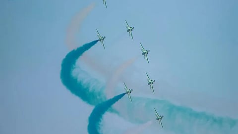 القوات الجوية الملكية السعودية تختتم مشاركتها في معرض البحرين الدولي للطيران