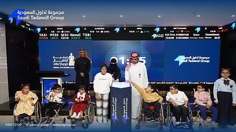 «تداول» تحتفل باليوم العالمي لذوي الإعاقة بفعالية قرع الجرس