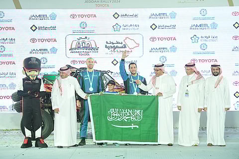 «معاذ حريري» بطلا للسعودية في الراليات الصحراوية فئة SSV لعام 2024