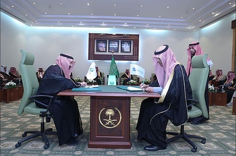 محافظ الخرج يستقبل أمين منطقة الرياض ويشهدان إطلاق 7 عقود تنموية بقيمة تتجاوز 124 مليون ريال