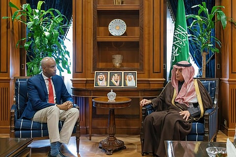 «الجبير» يبحث تعزيز التعاون مع وزير التنمية الدولية الكندي