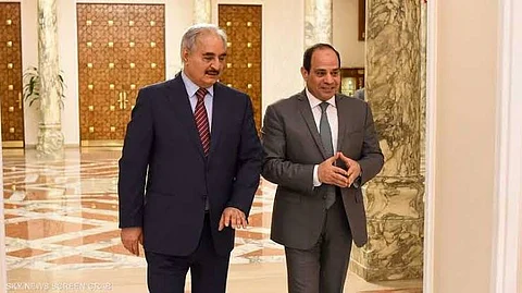 السيسي وحفتر