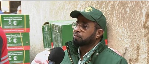 مدير إدارة الفروع بمركز الملك سلمان للإغاثة مبارك الدوسري