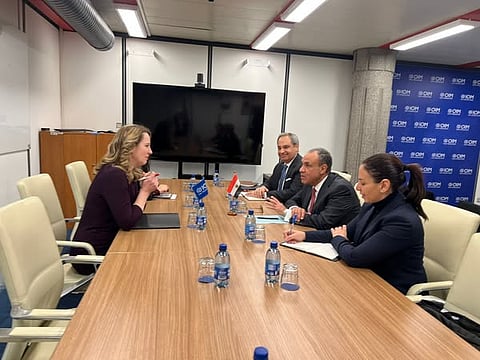 وزير الخارجية المصري يجدد رفض بلاده تهجير الفلسطينيين