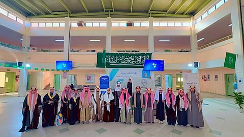 بالصور.. ابتدائية الليث بن سعد بالبكيرية تحتفل بيوم التأسيس