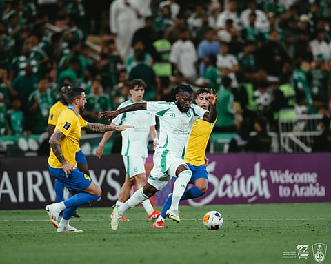 مباراة الأهلي والغرافة