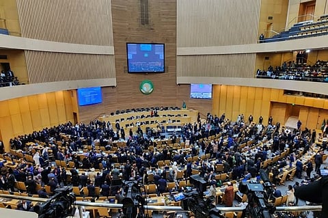 القمة الأفريقية تدعو إلى ضرورة حل الدولتين لإنهاء الصراع وتحقيق الاستقرار بالأراضي الفلسطينية