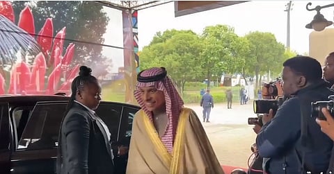 وصول الأمير فيصل بن فرحان إلى مقر اجتماع وزراء خارجية «G20» في جوهانسبرج